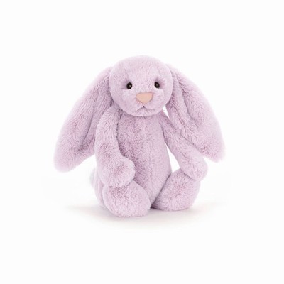 Jellycat Bashful Lilac Konijn | JD8164257